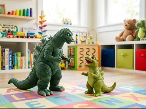What did baby Godzilla call his mom?