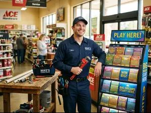 What do you call a plumber who wants to win the lottery?