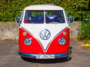 What do you call a Volkswagen bus at the top of a hill?