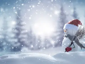 What do you call an old snowman?