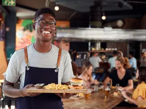 What sport can waiters play really well?