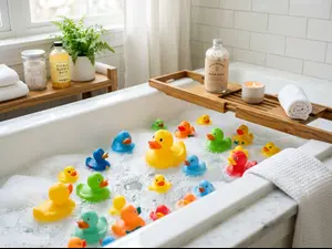 Which birds steal soap from the tub?