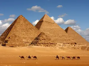 Why did the baby wrap itself in paper strips and move to Egypt?