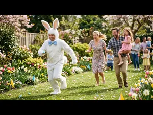 Why does the Easter Bunny always win games?